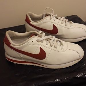 Nike leather track sneakers